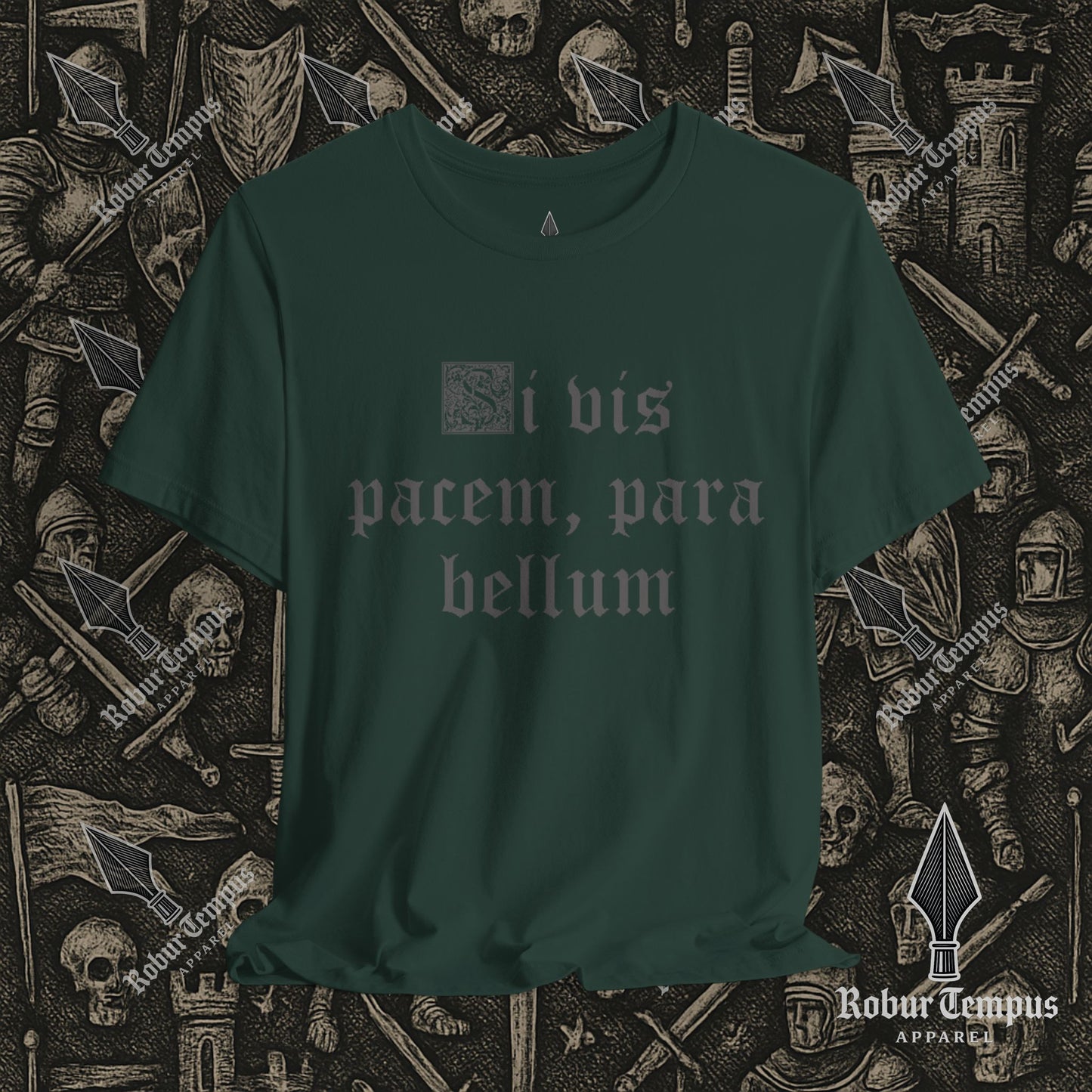 "If you want peace, prepare for war" Latin T-Shirt