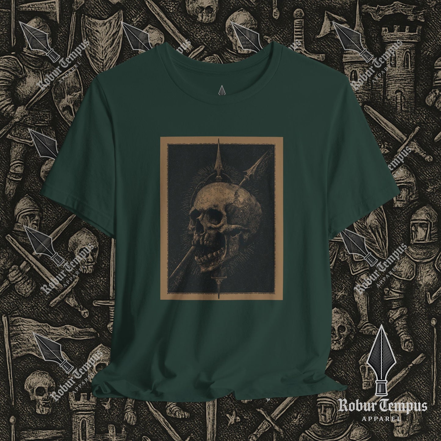 Skull&Spearhead Graphic T-Shirt