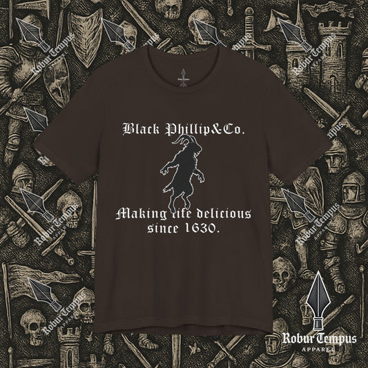 Black Phillip "Since 1630." Graphic T-Shirt