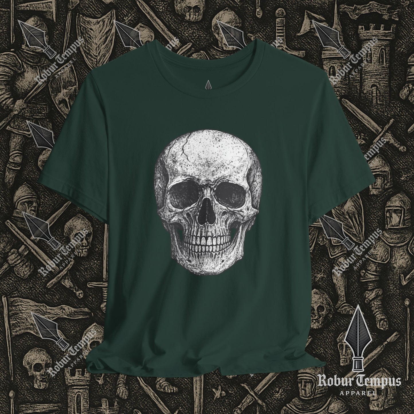 Detailed Skull T-Shirt