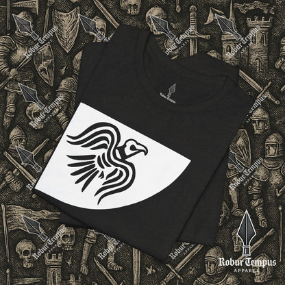 Norse Raven Banner Graphic T-Shirt
