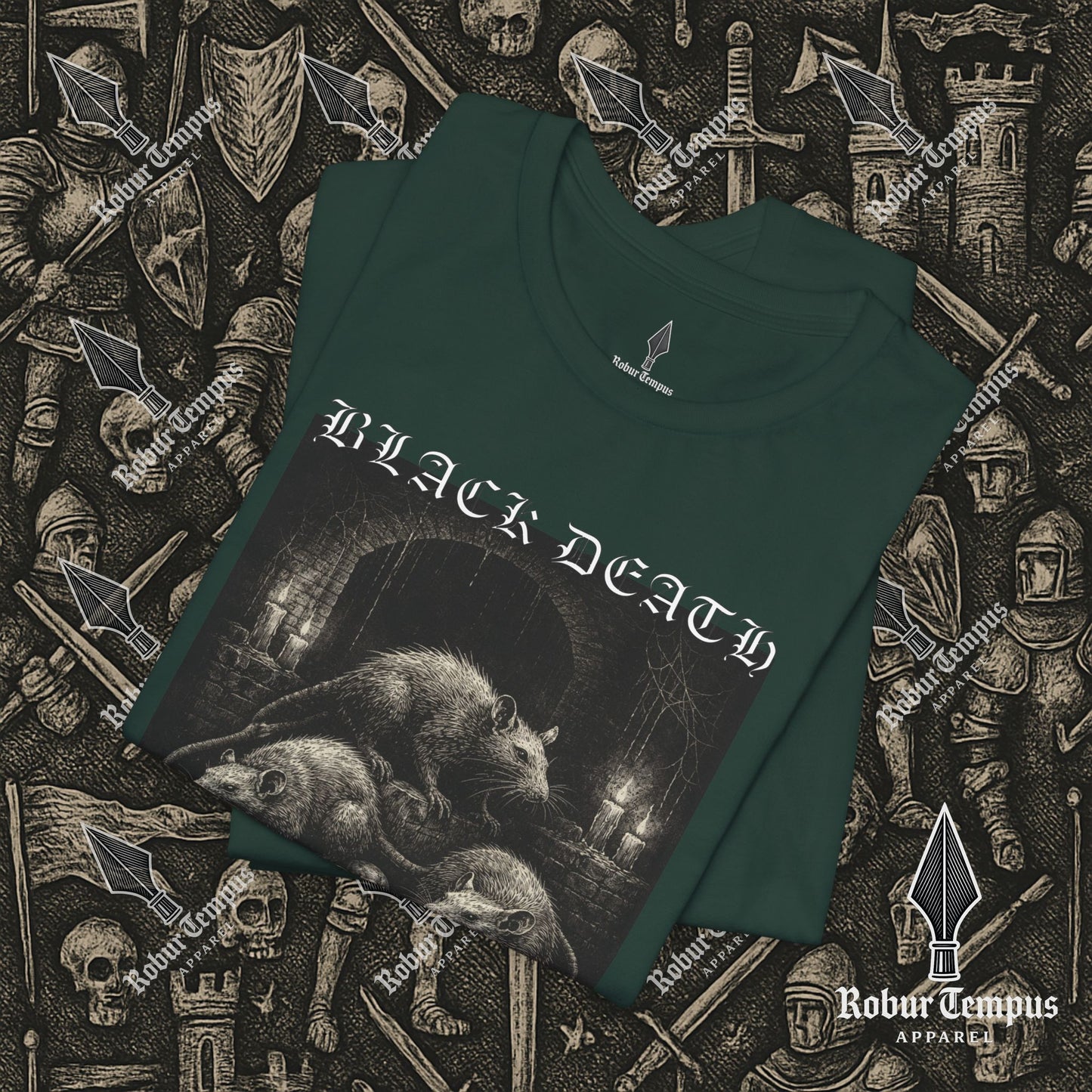 Black Death European Tour 2 Graphic T-Shirt