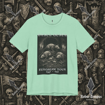 Black Death European Tour 2 Graphic T-Shirt
