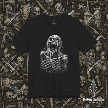 Screaming Skeleton Graphic T-Shirt