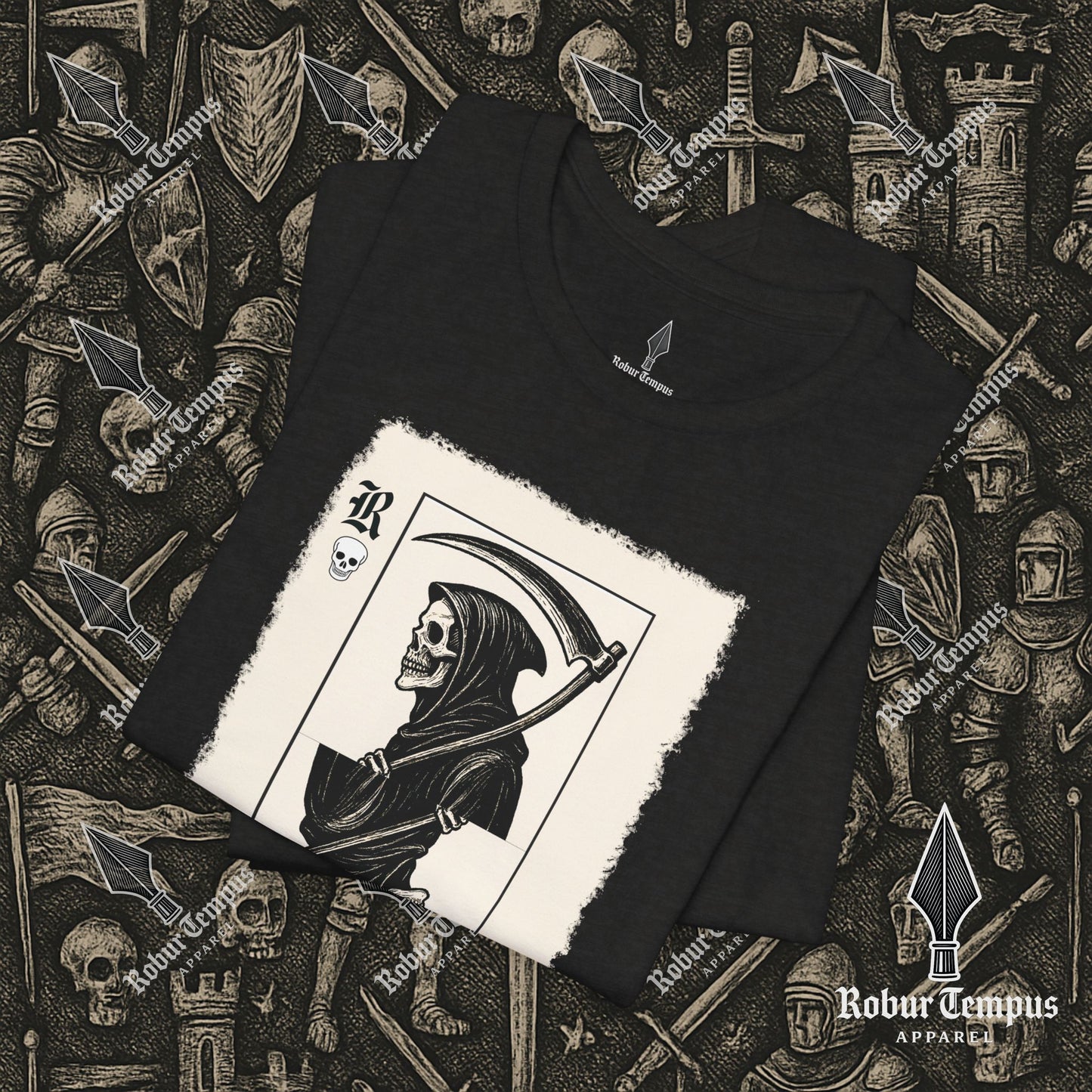 Grim Reaper Card T-Shirt