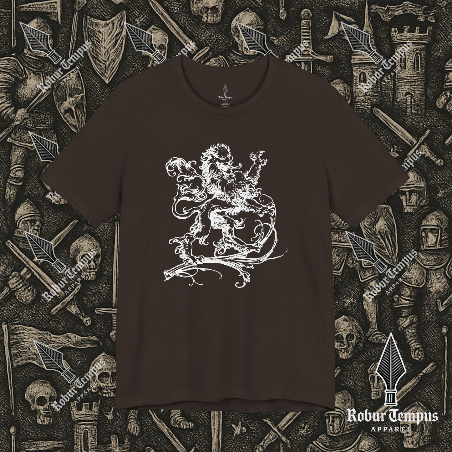 Lion Illustration T-Shirt