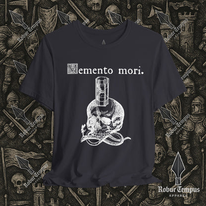 Memento Mori Skull Hourglass T-Shirt