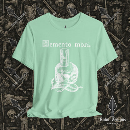 Memento Mori Skull Hourglass T-Shirt