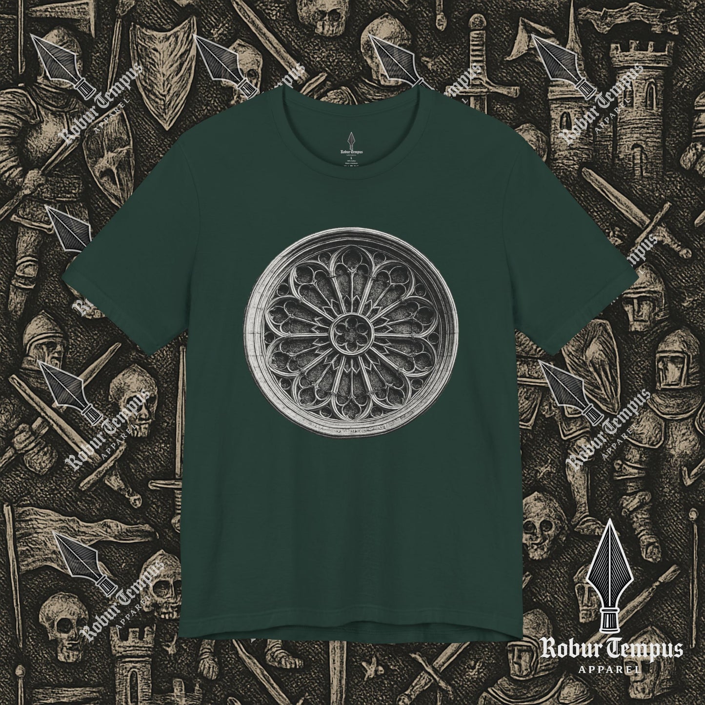Gothic Style Clerestory Window T-Shirt