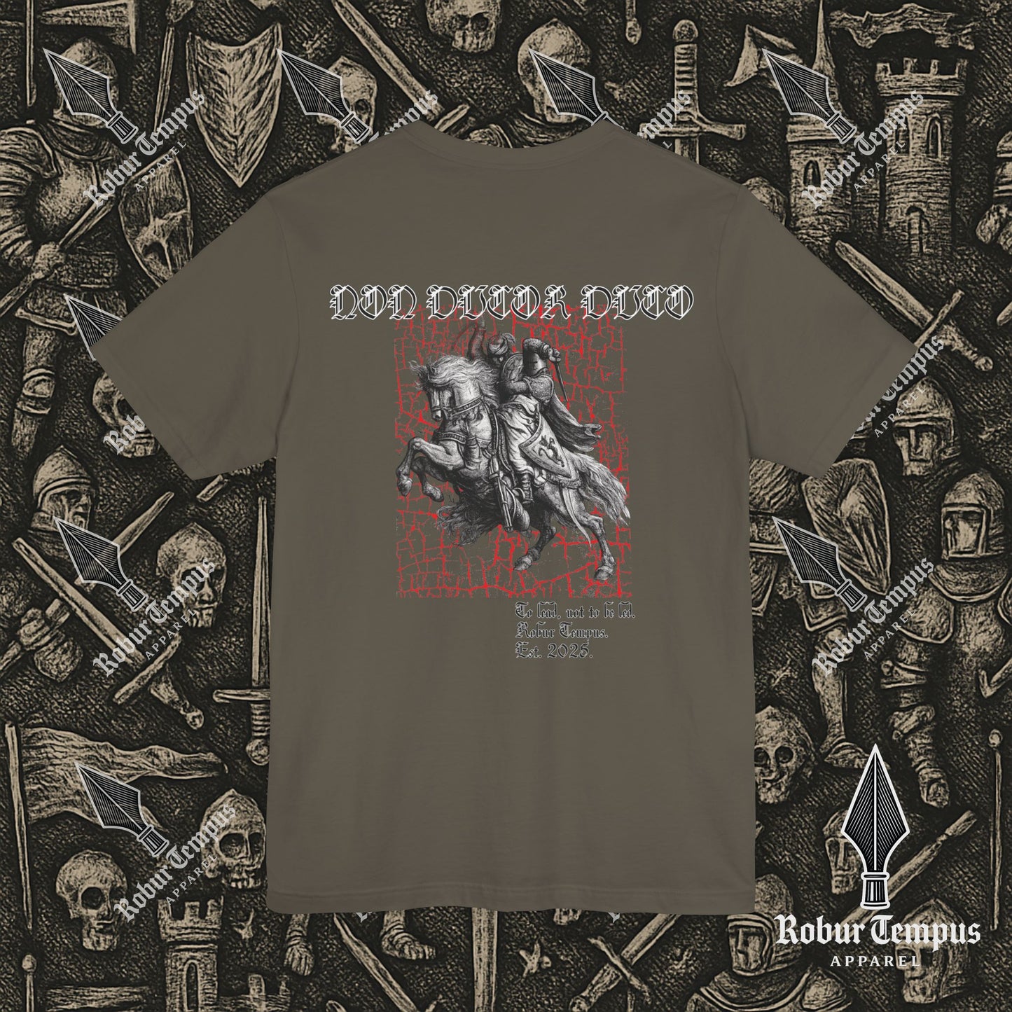 Non ducor duco back print T-Shirt