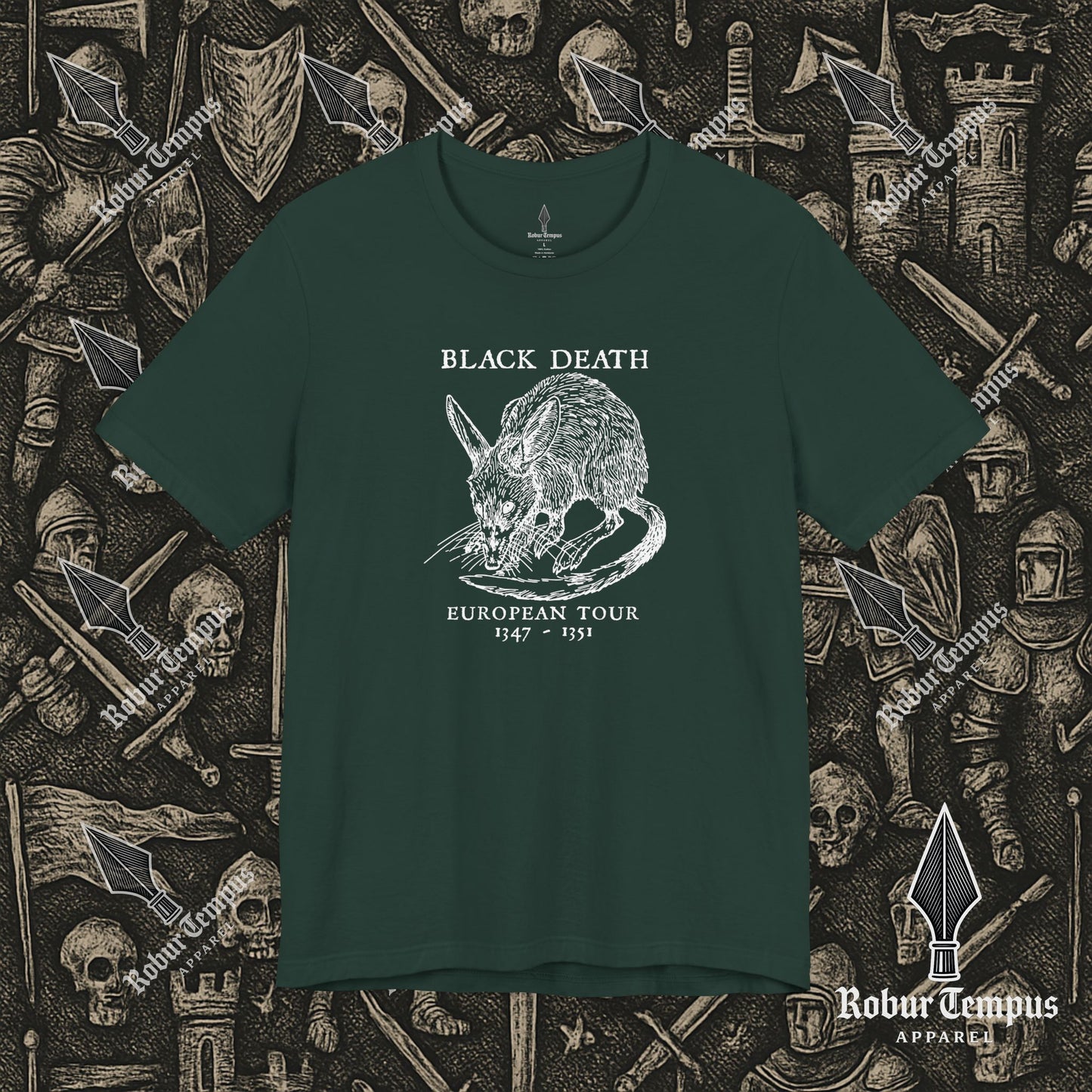 Black Death European Tour T-Shirt