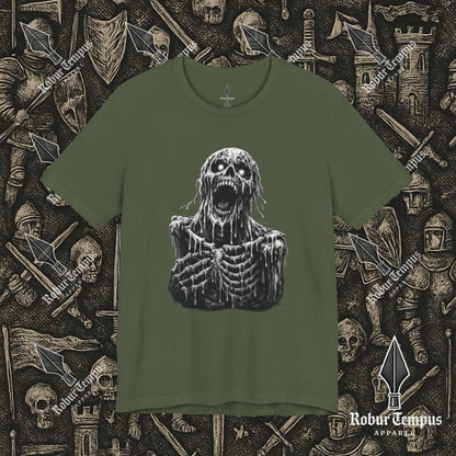 Screaming Skeleton Graphic T-Shirt