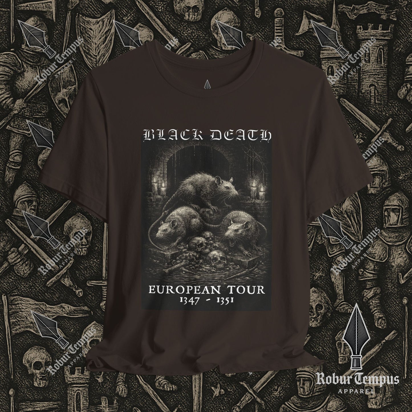 Black Death European Tour 2 Graphic T-Shirt