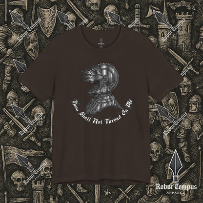 Thou Shall Not Thread On Me Helmet T-Shirt