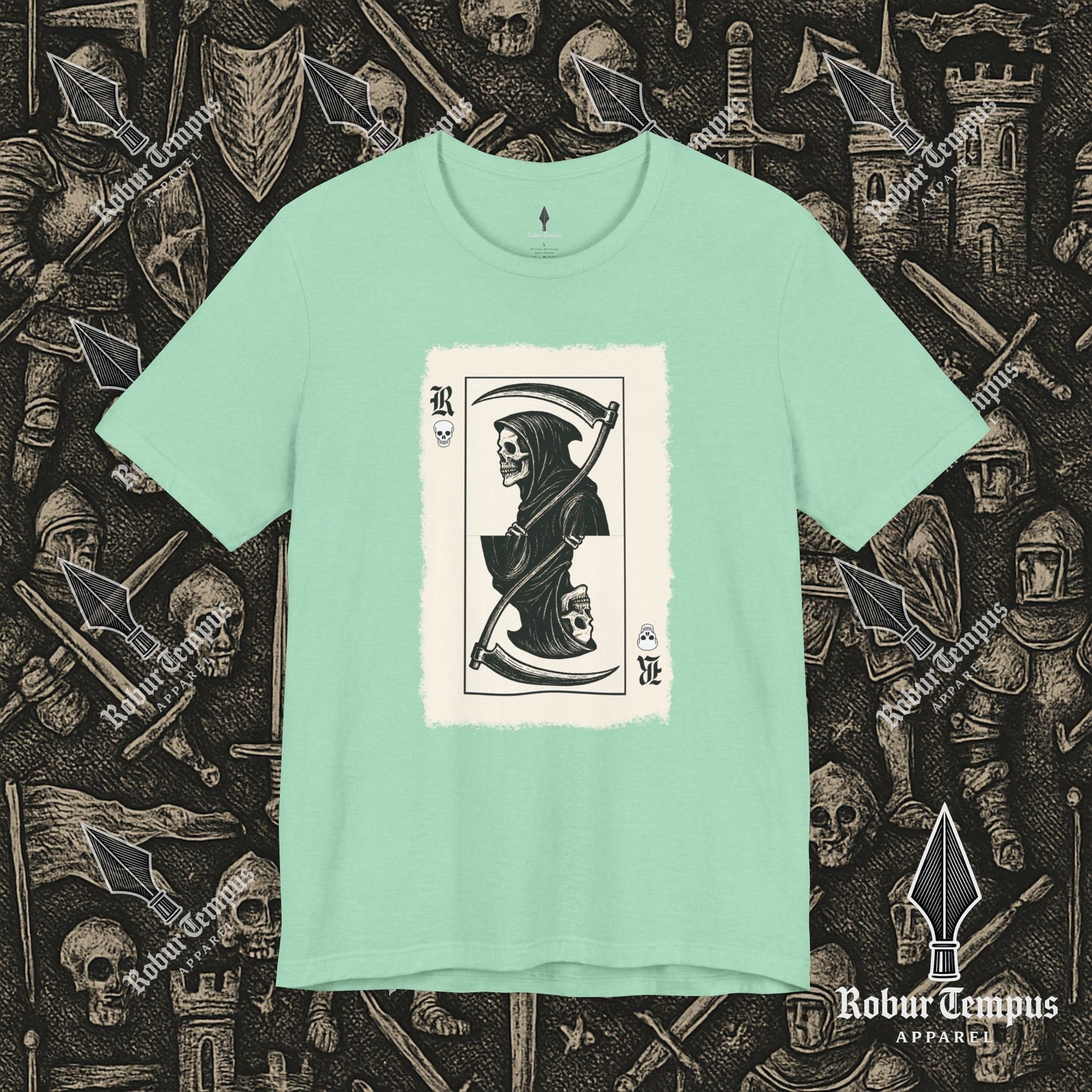 Grim Reaper Card T-Shirt