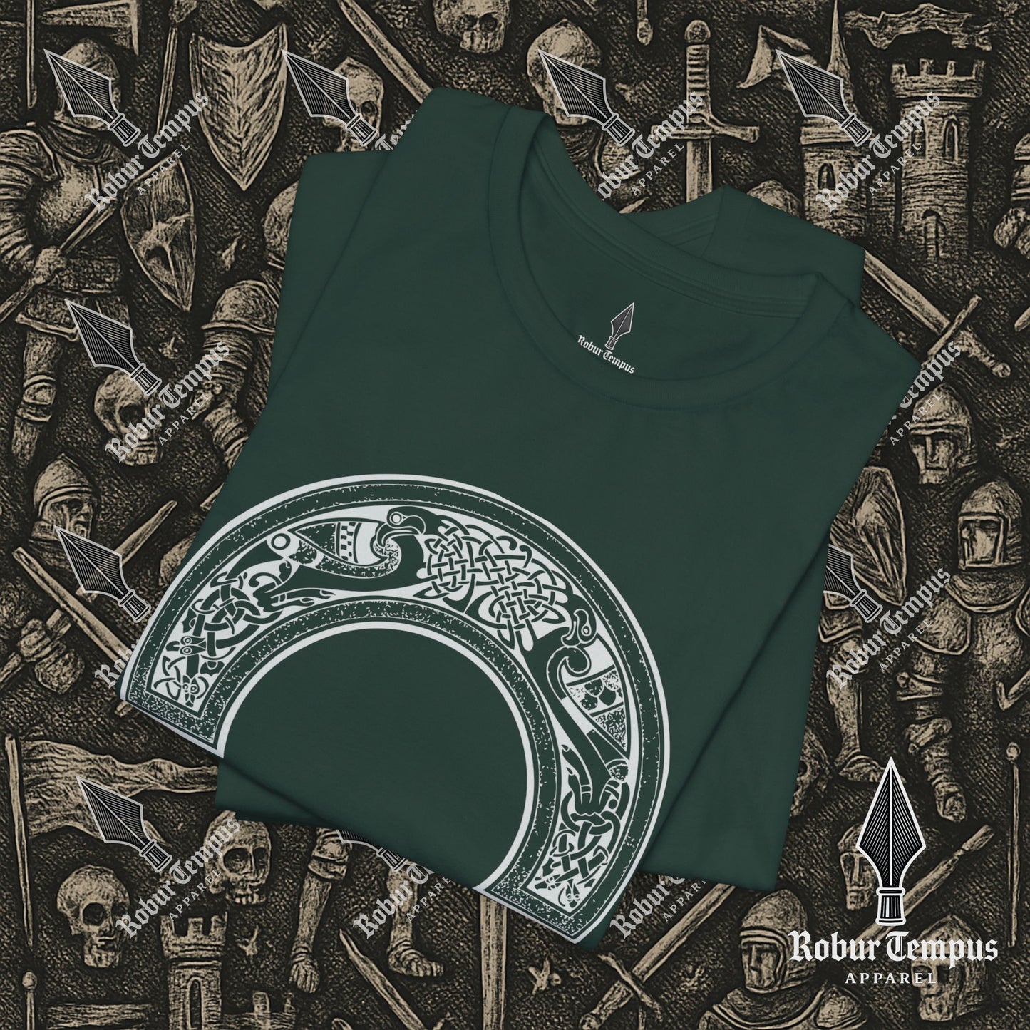 Nordic Horseshoe Pattern T-Shirt