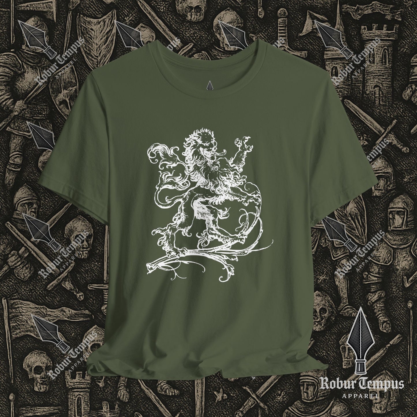 Lion Illustration T-Shirt