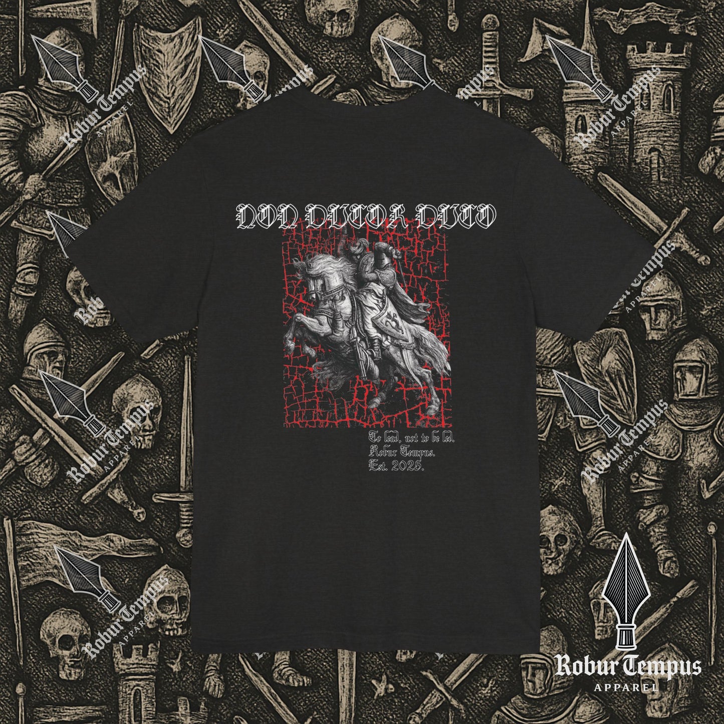 Non ducor duco back print T-Shirt