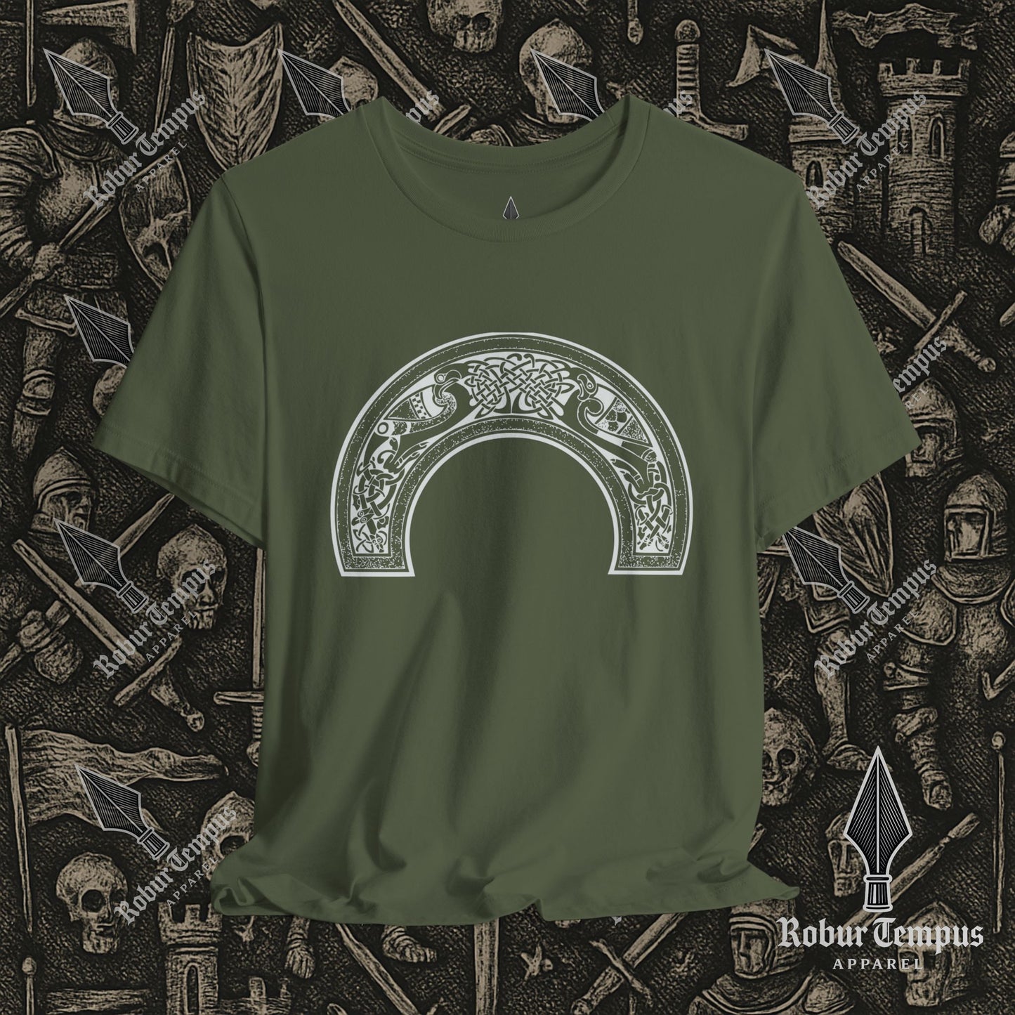 Nordic Horseshoe Pattern T-Shirt