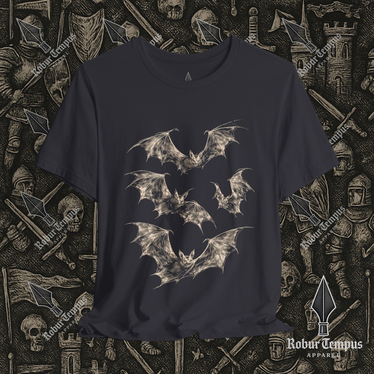 Four Bats Graphic T-Shirt