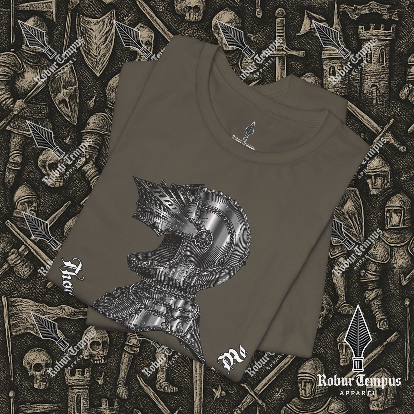 Thou Shall Not Thread On Me Helmet T-Shirt