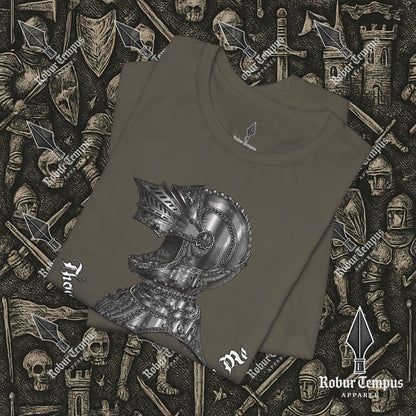 Thou Shall Not Thread On Me Helmet T-Shirt