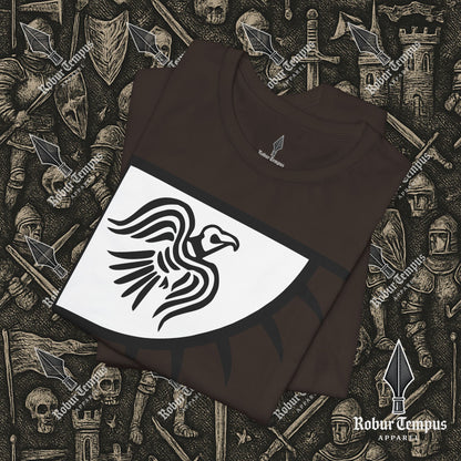 Norse Raven Banner Graphic T-Shirt