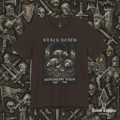 Black Death European Tour 2 Graphic T-Shirt