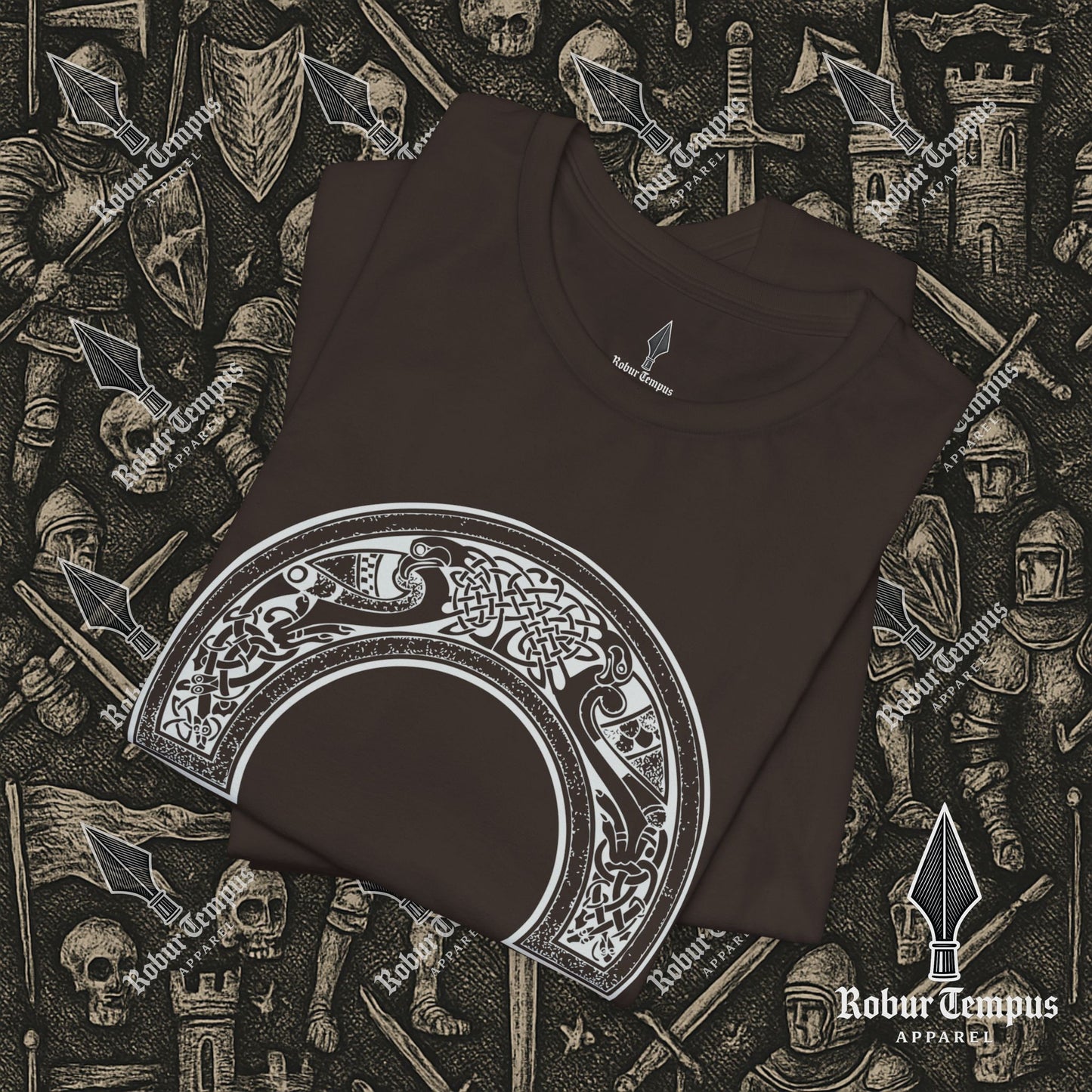 Nordic Horseshoe Pattern T-Shirt
