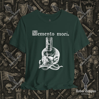 Memento Mori Skull Hourglass T-Shirt