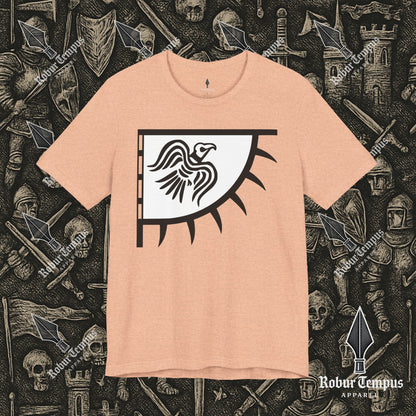 Norse Raven Banner Graphic T-Shirt