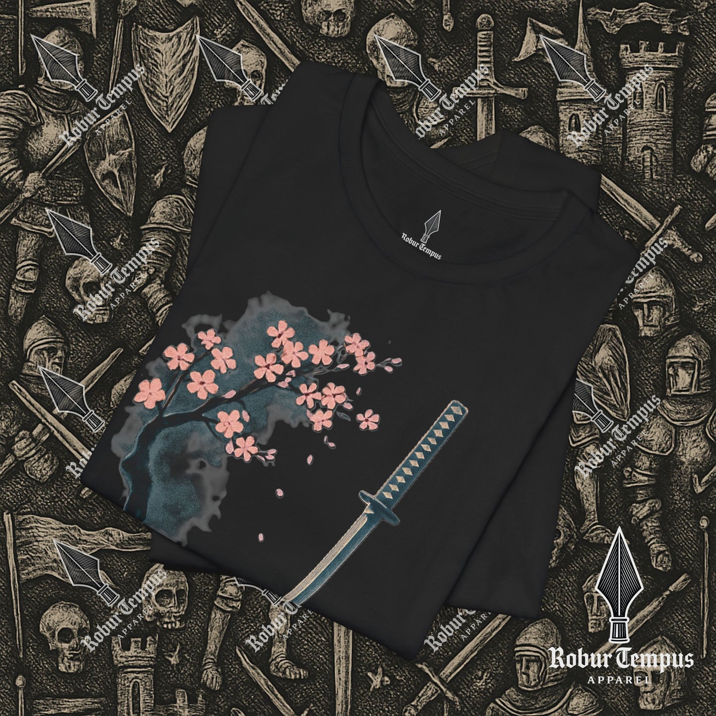 Katana by the Cherry Tree T-Shirt