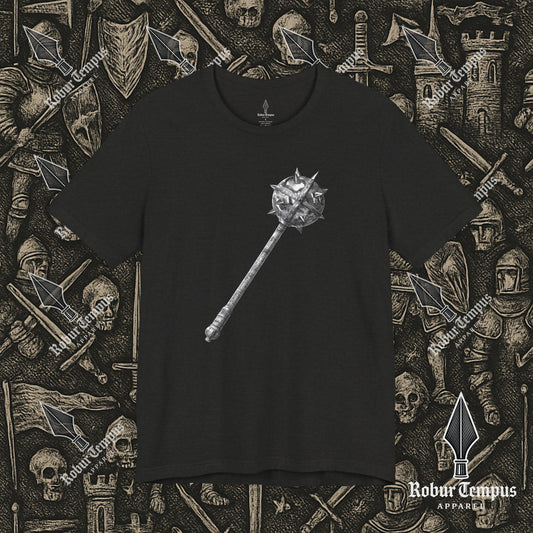 "The Skull Basher" Medieval Mace Graphic T-Shirt