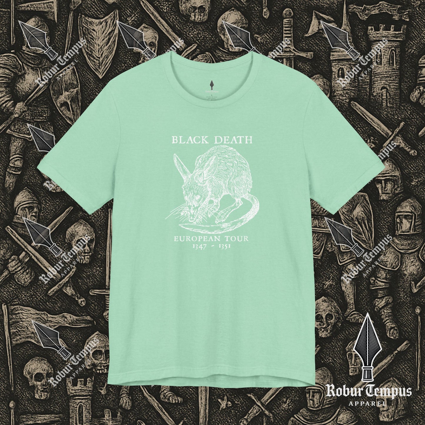 Black Death European Tour T-Shirt