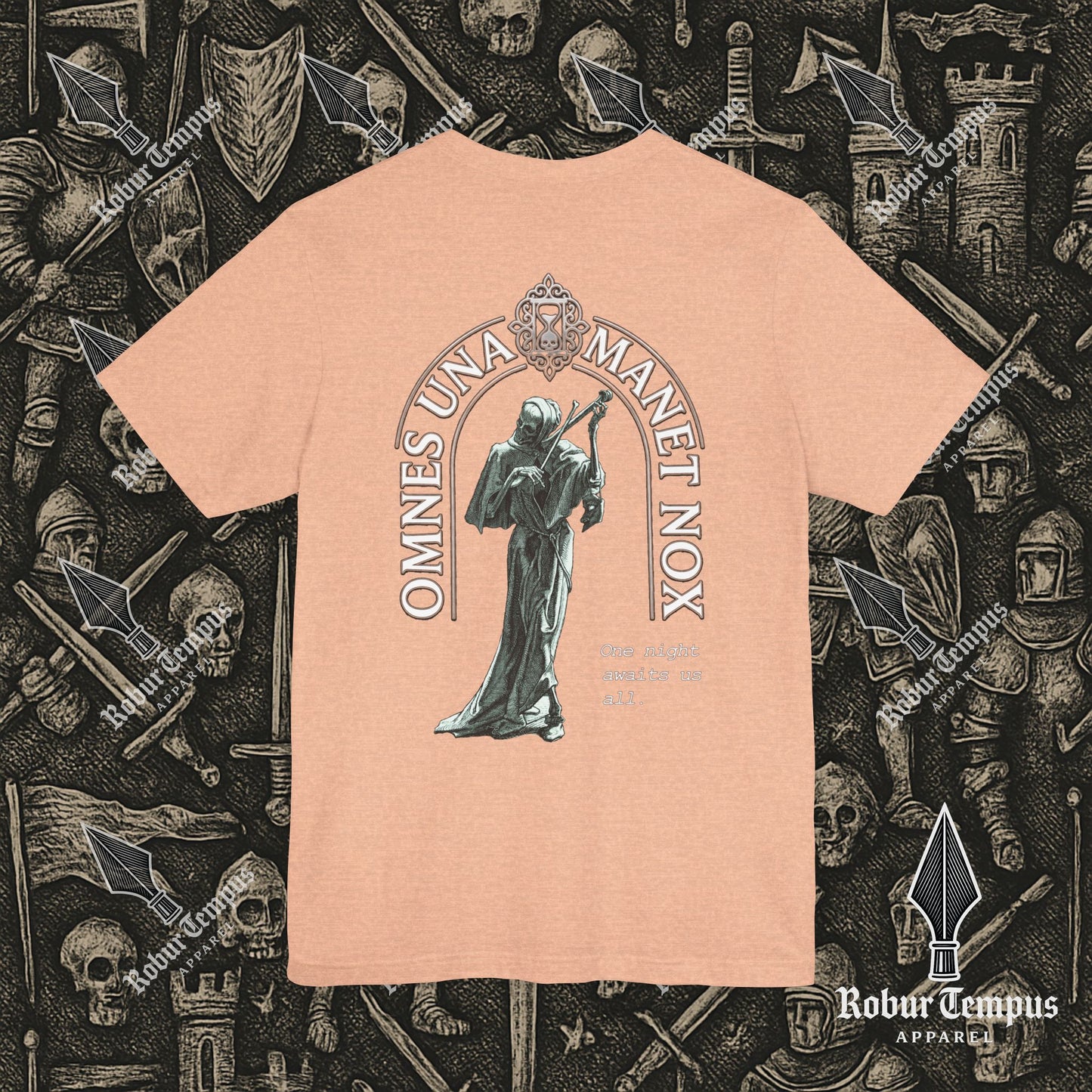 The Reaper Awaits back print T-Shirt