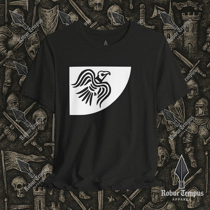 Norse Raven Banner Graphic T-Shirt