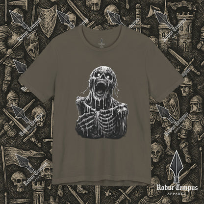 Screaming Skeleton Graphic T-Shirt