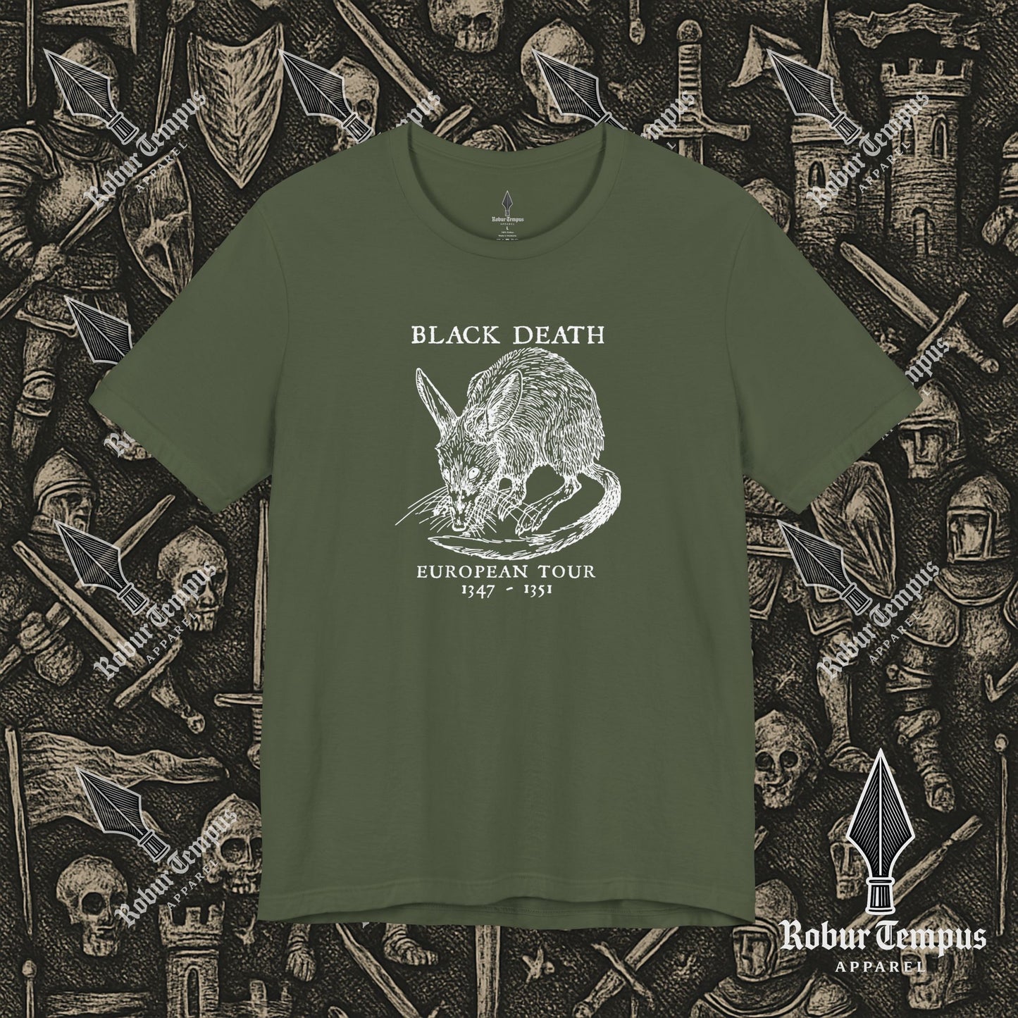 Black Death European Tour T-Shirt