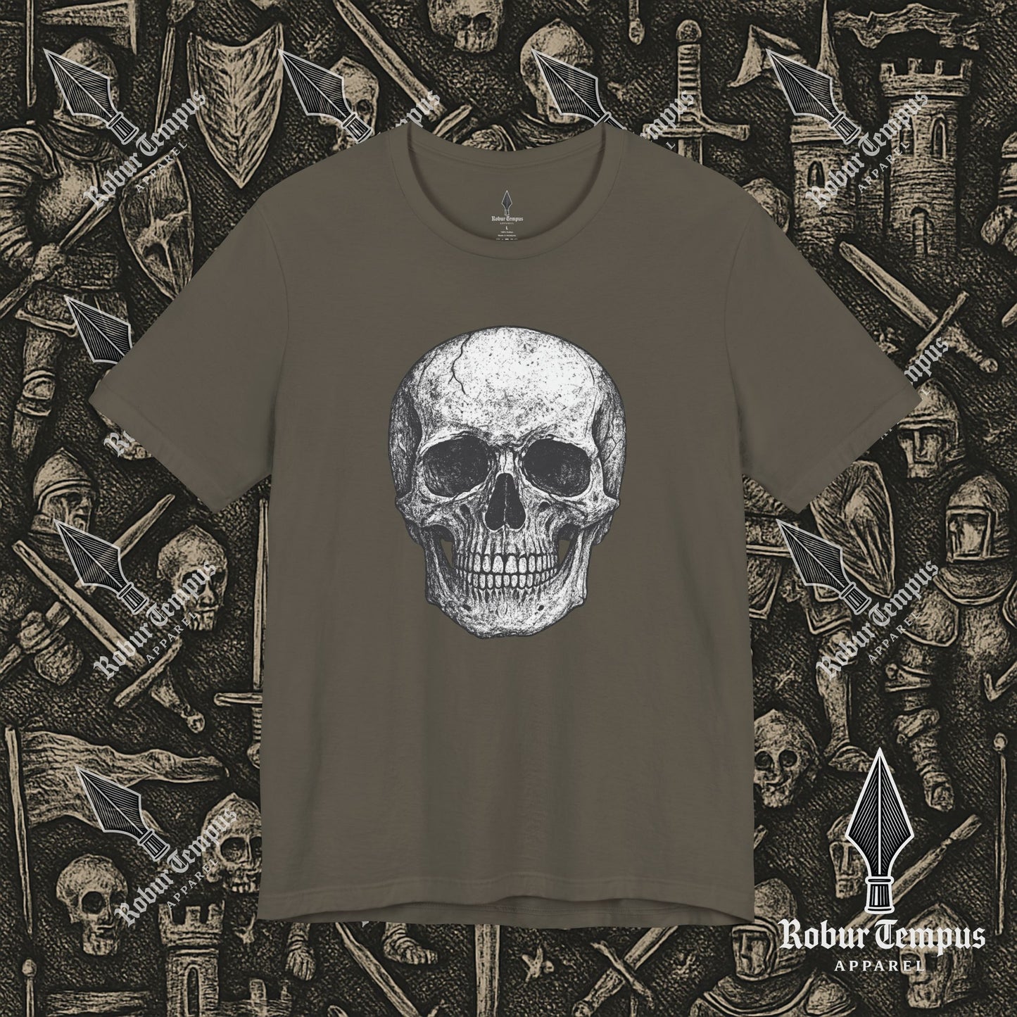 Detailed Skull T-Shirt