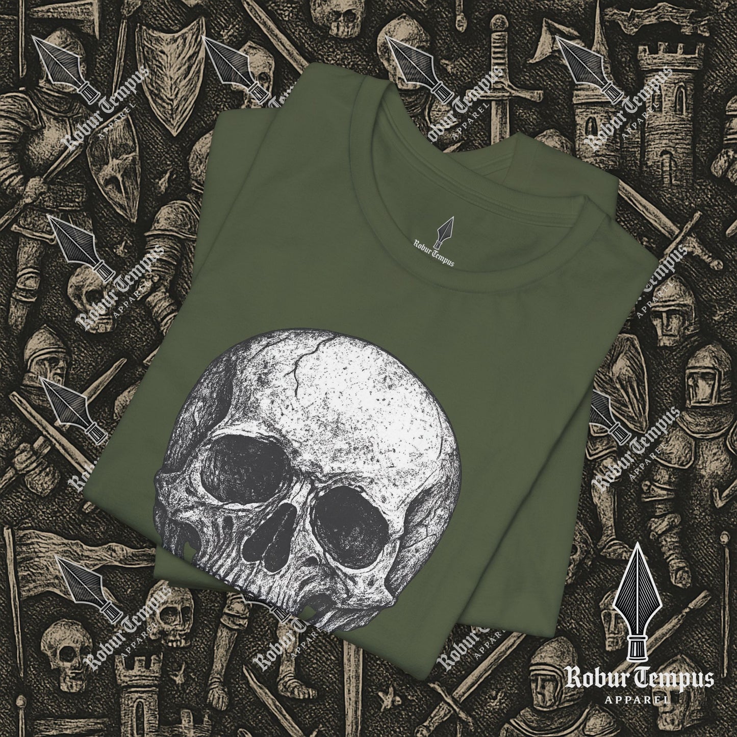 Detailed Skull T-Shirt