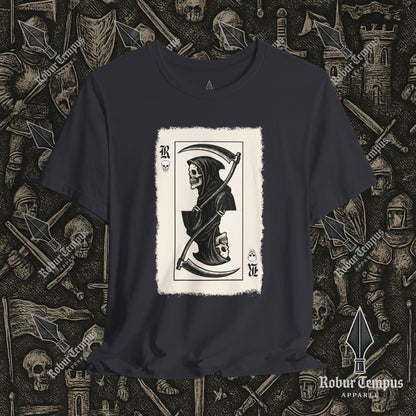 Grim Reaper Card T-Shirt
