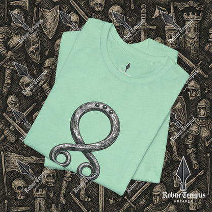 Steel Troll Cross Norse Charm Graphic T-Shirt