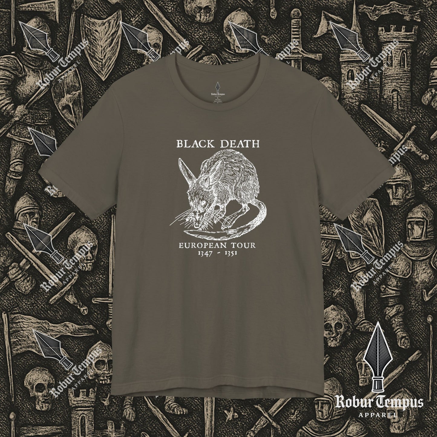Black Death European Tour T-Shirt