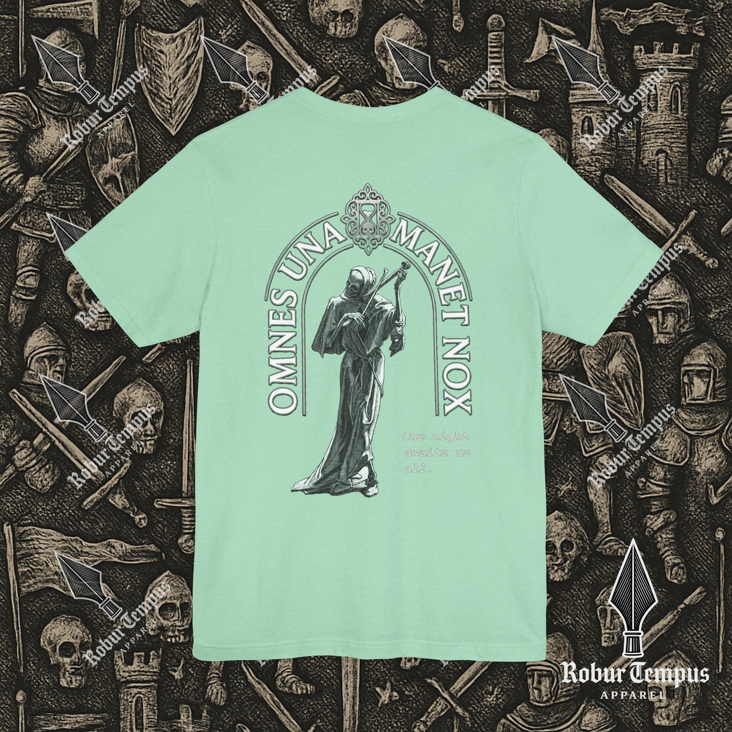 The Reaper Awaits back print T-Shirt