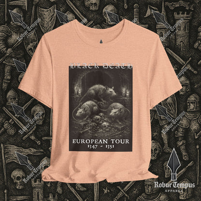Black Death European Tour 2 Graphic T-Shirt