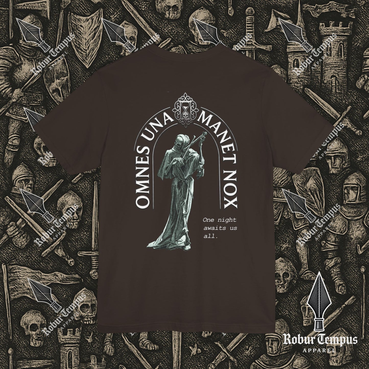 The Reaper Awaits back print T-Shirt