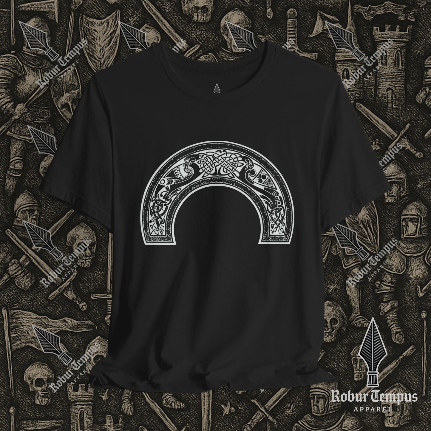 Nordic Horseshoe Pattern T-Shirt