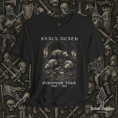 Black Death European Tour 2 Graphic T-Shirt