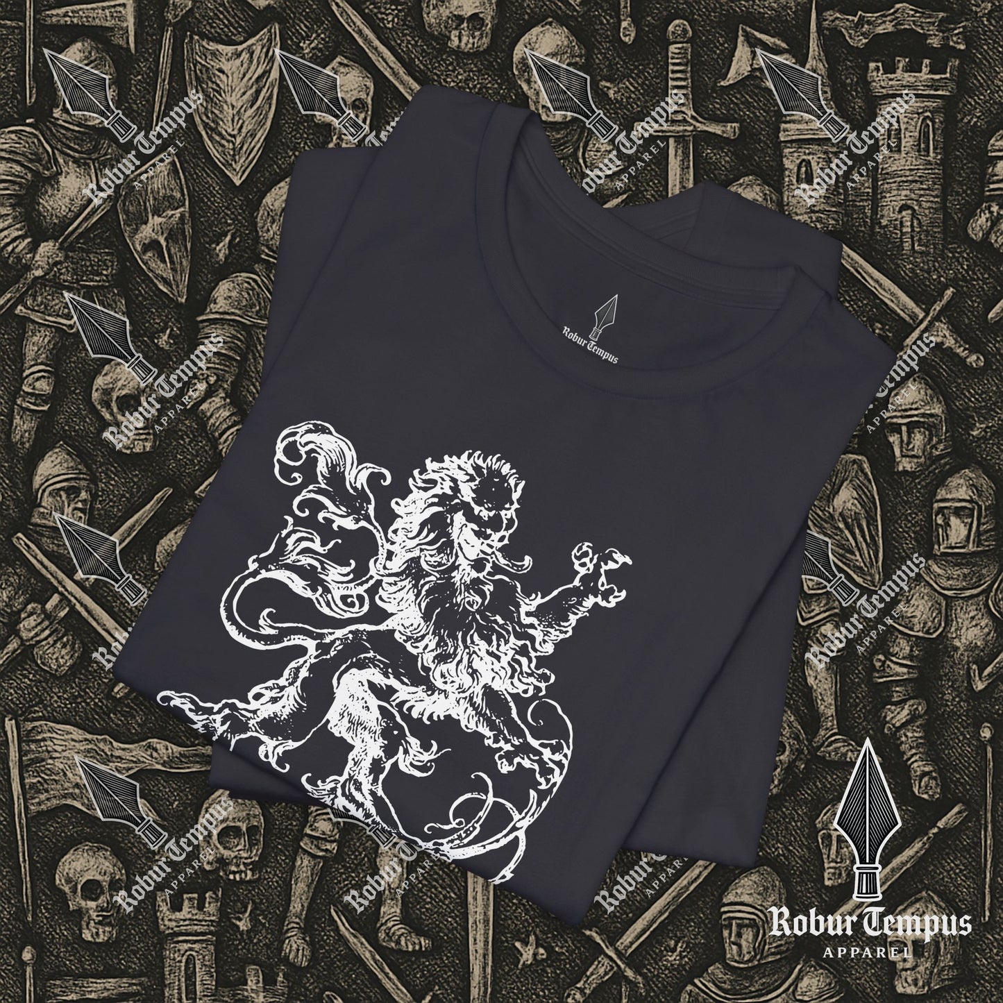 Lion Illustration T-Shirt