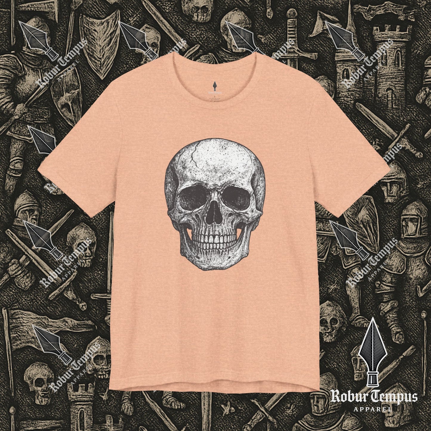 Detailed Skull T-Shirt